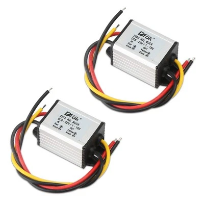 Waterproof DC Buck Converter 8-22V to 3-15V 3A Adjustable Step-Down Module - Image 1 of 4