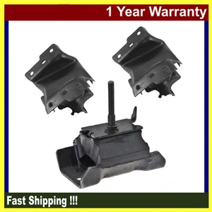 Engine Motor & Trans Mount For Chevy GMC G1500 G2500 Express Savana 4.3L 3PCS - Picture 1 of 10