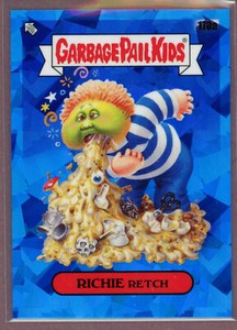 2022 Topps Chrome Sapphire Garbage Pail Kids GPK 170a Richie Retch