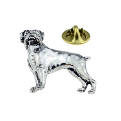 CADOGAN GIFTS Boxer, Hund Englisch Zinn Anstecknadel Abzeichen XTSPBD08