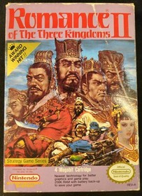 Romance of the Three Kingdoms II (Nintendo Entertainment System, 1991) NES CIB