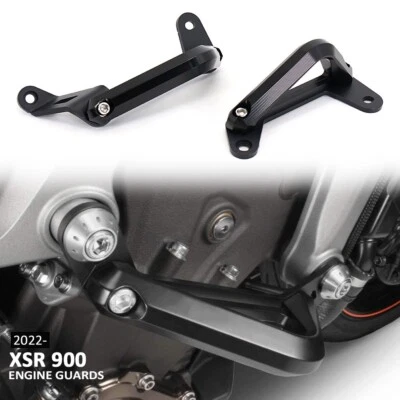 Protector protector de motor de motocicleta barra de choque marco parachoques apto para Yamaha XSR900 22- Foto 1 de 4