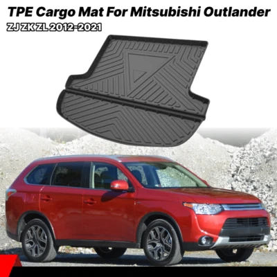 3D TPE Cargo Mat Boot Mat Liner Trunk Mat For Mitsubishi Outlander 2012-2021 - image 1 of 4