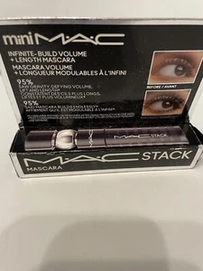 MAC Mini Infinite Build Volume Length Black Mascara 8ml NEW See Description - Picture 1 of 1