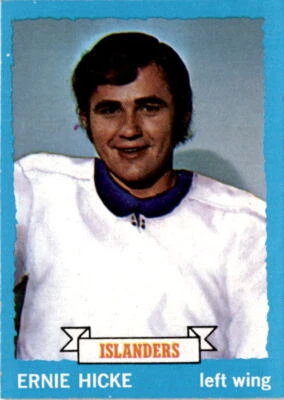 1973-74 Topps #18 Ernie Hicke New York Islanders - Image 1 of 2