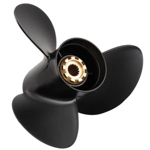 NEW ALUMINUM PROPELLER FITS MERCURY 2 STROKE 15 SPLINE 70 40-150 HP 1987- 1989 - Bild 1 von 2