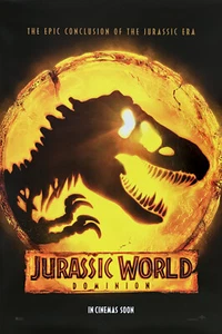 JURASSIC DOMINION POSTER FILM 2 LATI ORIGINALE INTL Advance 27x40 - Foto 1 di 1