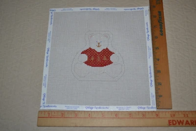 HP needlepoint canvas, My Favorite Sweater, #C340 by The Princess and Me - Image 1 of 4