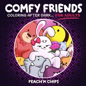 COMFY FRIENDS: Niedliches Malbuch für Erwachsene mit auffälligen und geschmackvollen Designs - Bild 1 von 2