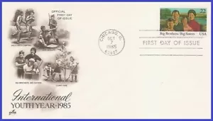 USA5 #2162 U/A ARTCRAFT FDC Big Brothers/Sisters 40th Anniversary Boy Scouts - Picture 1 of 1