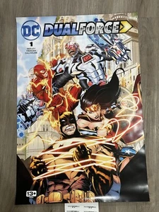 Póster de cómics de DC DualForce - exclusivo de SDCC 2023 - Imagen 1 de 5