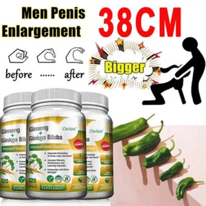 Korean Red Ginseng Boosts Energy and Immune System 30 to 120 Capsules - Picture 1 of 12