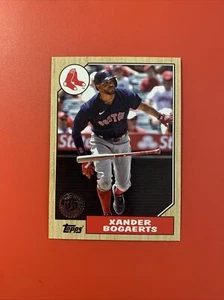 2022 Topps Xander Bogaerts #T87-35 1987 Jubiläum - Bild 1 von 2