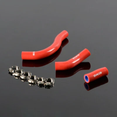 NEW FIT FOR KTM 450SXF 450 SXF 2007-2009 RED SILICONE RADIATOR COOLANT HOSE - Изображение 1 из 4