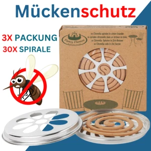 3x10 Anti Mücken Spirale Citronella + Blechdose – Sommer Insektenschutz ✅ - Bild 1 von 11