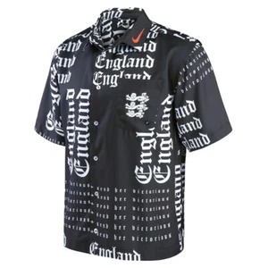 Nike Limited Loose Fit Button-Down England National Anthem Soccer Shirt Large - Picture 1 of 15