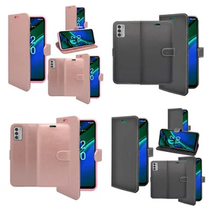 For Nokia G42 5G Phone Case Wallet Flip PU Leather Stand Card Slot Pouch Cover - Picture 1 of 48