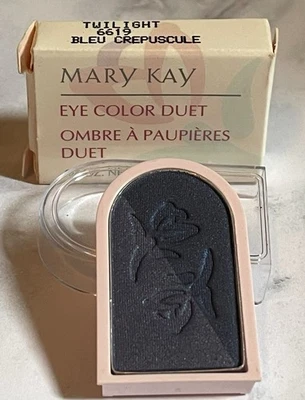 💠MARY KAY Twilight 6619 Eye Color Duet .07oz Shades of Blue New/Boxed FREE SHIP - Image 1 of 4