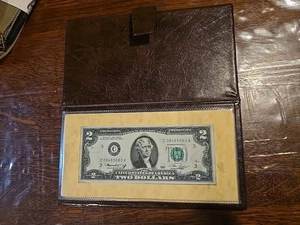 U.S. Two Dollar $2 Bicentennial Commemorative Bill - 1st Day of Issue April 1976 - Picture 1 of 10