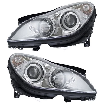 Par de faros halógenos Hella para Mercedes CLS500 CLS550 CLS55 CLS63 2006-11 Foto 1 de 4
