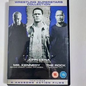 DVD Action Wrestling Superstars Collection – John Cena The Rock 4 Movie Box Set - Picture 1 of 12
