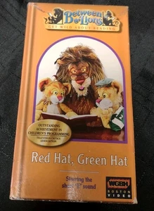 Between The Lions: Red Hat Green Hat VHS Tape 2001 Rare - Picture 1 of 19