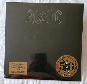 Ac/Dc Back In Black Vinile Lp Colorato Oro Nuovo Sigillato - Foto 1 di 2