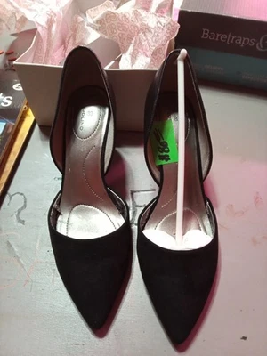 BANDOLINO MILADY PIEL DE LEOPARDO PUNTA OVALADA SANDALIAS TACONES ARCO VAMP Talla 7M Usadas en Excelente Condición Foto 1 de 4