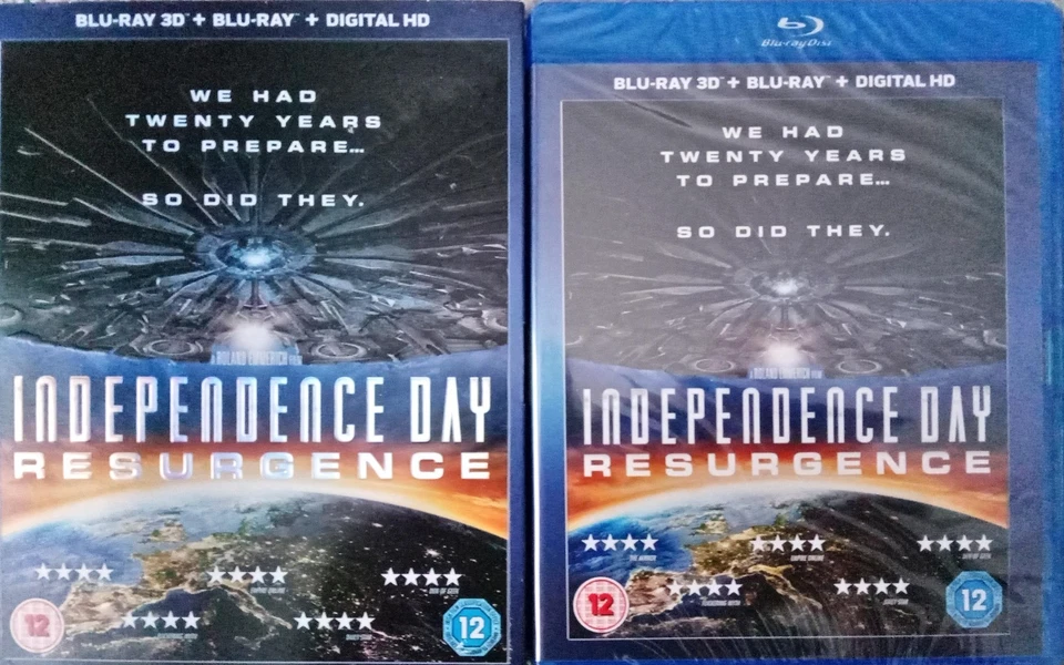 Independence Day Resurgence New + Sealed Blu-ray 3D + Blu-Ray Disc + Slipcase - Image 1 of 1