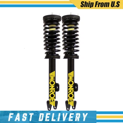 Monroe 2x Conjunto completo de puntal delantero y resorte helicoidal para Chrysler 300 Dodge tracción trasera Foto 1 de 3