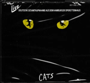  CATS - Live (Deutsche Gesamtaufnahme Hamburger Operettenhaus), 2-CD, NEU+OVP!  - Imagen 1 de 2