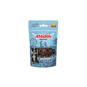 AMORA Dog Snack Sensitive mmmh! mit Fisch 16 x 100g (37,44€/kg) - Bild 1 von 1