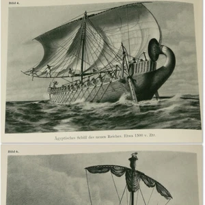 German Sailing ships Book 5000 years history w/80 drawings Egypt Vikings French - Picture 1 of 1