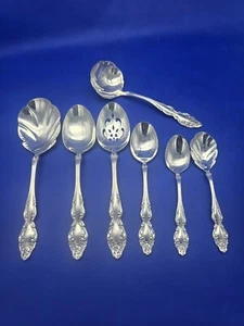 Oneida 1881 Rogers Silverplate Silberbesteck 1967 Barock Rose 96 Teile - Bild 1 von 3