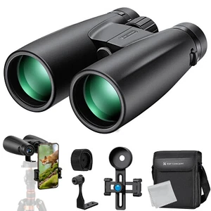 K&F Concept Binocolo 12x50 HD BKA4 IP65 con Supporto Cellulare Telescopio - Foto 1 di 8