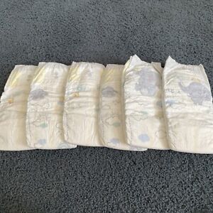 6 Samples Pampers swaddlers , size 7 over 41+LBS.(19+kg) New