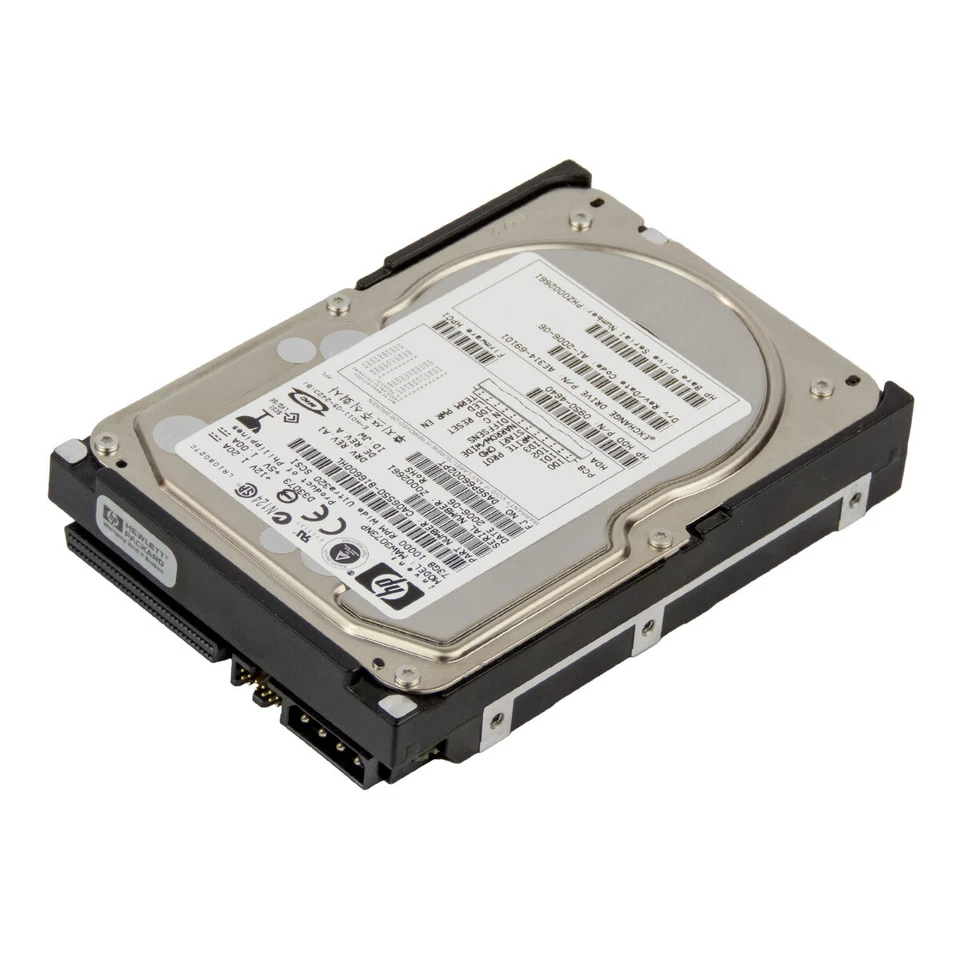 FESTPLATTE HP AE314-69101 0950-4640 MAW3073NP 73GB 10K 8MB SCSI 68-pin 3.5" Zoll - Bild 1 von 3
