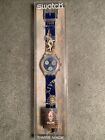 Vintage Collectors Swatch Watch Chrono London 1948 Scz102 1994 Special Olympics