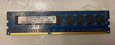 Hynix 1Rx8 1GB DDR3 HMT112U7TFR8C H9 TO AB PC3-10600E ECC Unbuffered - Immagine 1 di 2