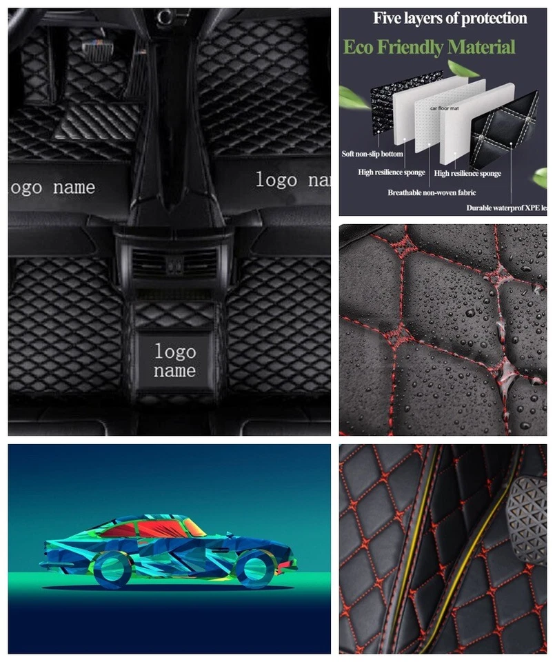 Alfombra de piso para maletero de coche Bentley todos los modelos personalizada impermeable hecha a mano nueva Foto 1 de 4