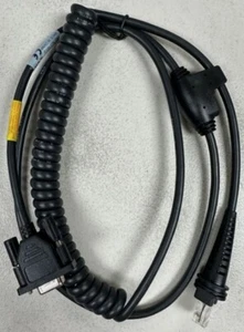 Honeywell RS232 Serial Cable 10' Spiral Cable Scanner CBL-020-300-C00 - NIB - Picture 1 of 3