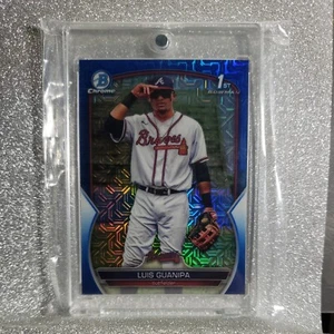 2023 Bowman Chrome BCP-200 LUIS GUANIPA BLUE MOJO #007/150 - Picture 1 of 4
