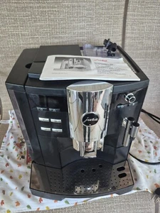 Máquina de café espresso Jura Impressa S9 One Touch negra/cromo - PROBADO FUNCIONA - Imagen 1 de 9