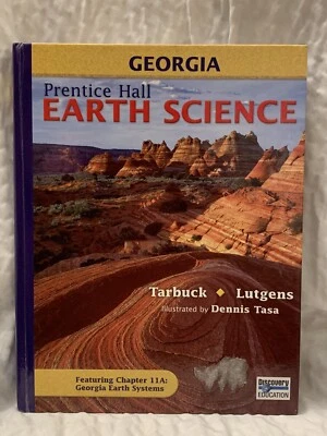  Georgia Prentice Hall Earth Science Student Textbook By Tarbucks Lutgens - Image 1 of 4