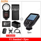 Godox V1-S TTL HSS Blitz Blitzgerät mit Akku + XPro-S Transmitter für Sony