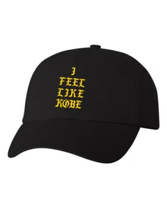 I Feel Like Kobe Baseball Cap Streetwear Kanye West Dad Hat Dad Cap - Imagen 1 de 2