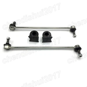 4 Front Stabilizer/Sway Bar Link Kit + Stabilizer Bushing for 2016-19 Honda HR-V - Picture 1 of 7