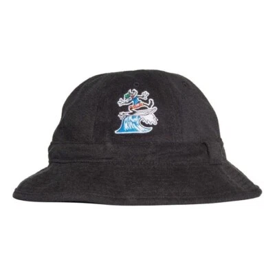 adidas x Disney Goofy Surfer Surf Skater Terry Towel Cotton Bell Bucket Hat O/S - Image 1 of 4