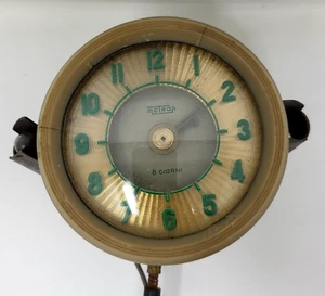 OROLOGIO METRON 8 GIORNI STRUMENTO CRUSCOTTO LANCIA AURELIA B10 B20 - VINTAGE - Foto 1 di 10