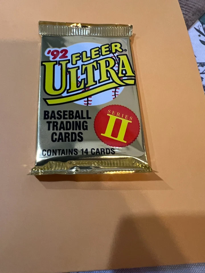 5 PACKS 1992 FLEER ULTRA TARJETAS DE BÉISBOL SERIE 2, 75 CARTAS, COMBINADAS S/H Foto 1 de 1